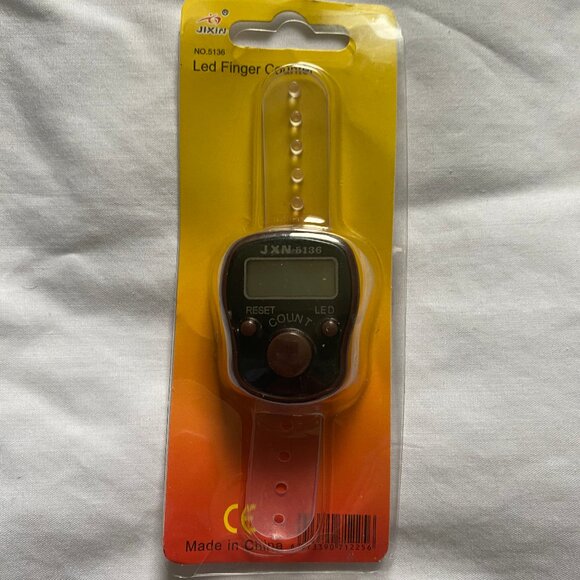 1 LED Finger Tally Counter Digital Electronic Tasbeeh Counter Handheld Religious - Picture 9 of 9